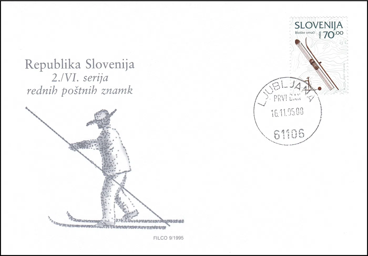 REPUBLIKA SLOVENIJA 2. / VI. SERIJA REDNIH POŠTNIH ZNAMK